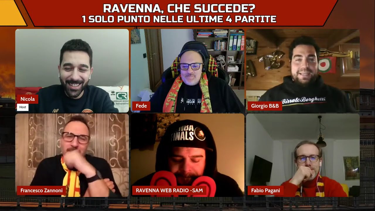 EP. 50 - LIVE - Ravenna, che succede? 1 solo punto nelle ultime 4 partite, serve un cambio di marcia