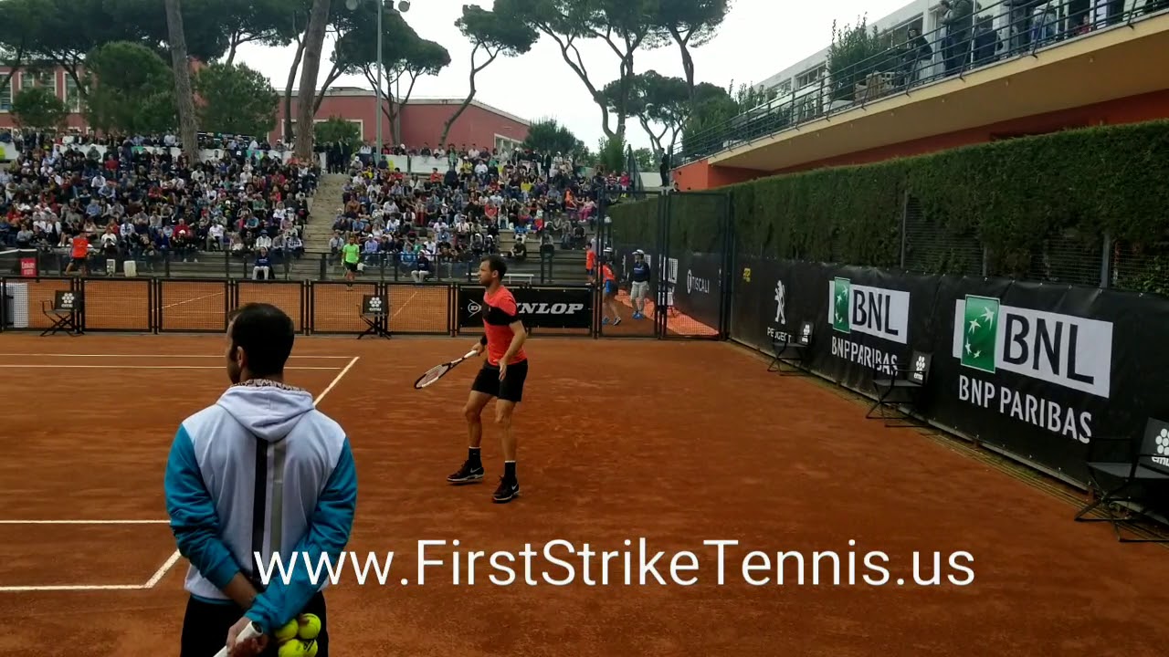Grigor Dimitrov Practice Rome 2019