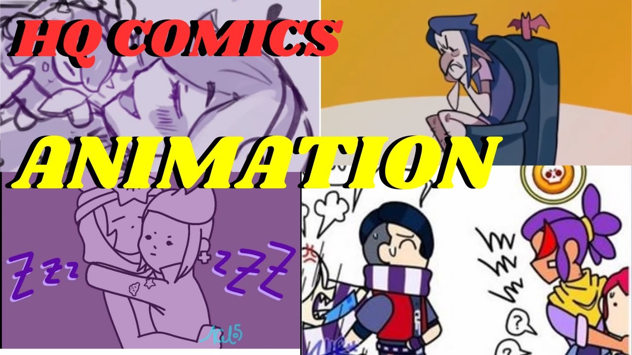 BEST 3 BRAWL STARS HQ COMICS   MANDY AND CHESTER    COLETTE X EDGAR  BRAWLERS  SHIP  ANIMATION