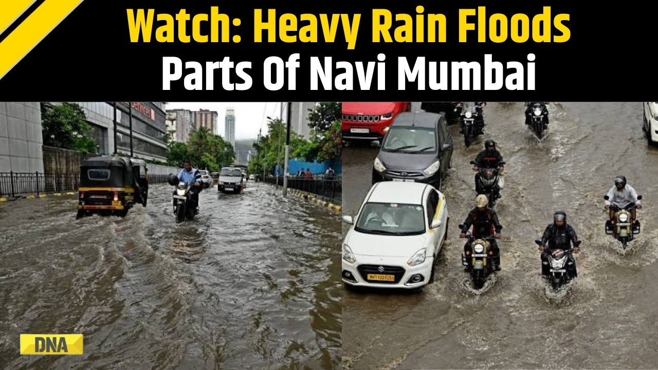 Mumbai Rains: Navi Mumbai Rain Heavy Rain Causes Waterlogging Across City
