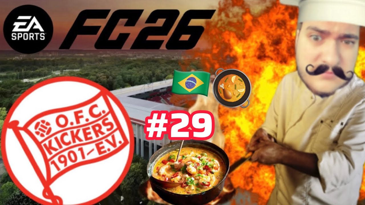 Ich KOCHE FÜRS TEAM?! 🤔 Moqueca für ALLE! 🫣| Kickers Offenbach Karriere #29 🔥