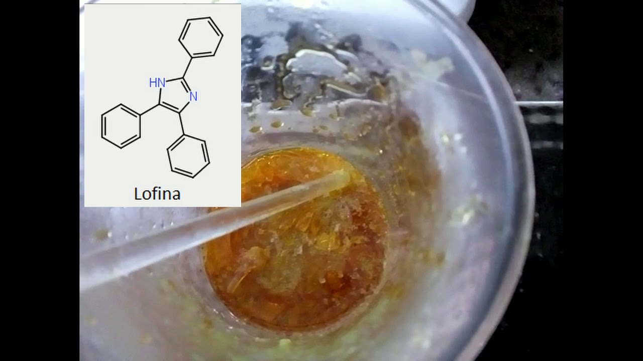 Lofina - chemiluminescencja i prosta synteza