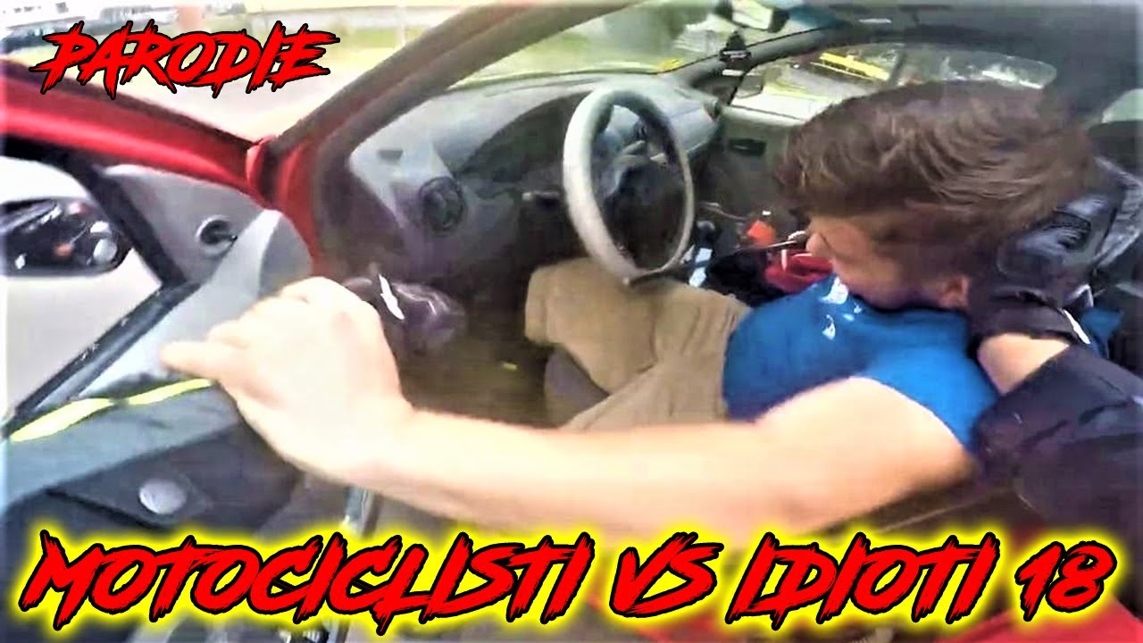 MOTOCICLISTI VS IDIOTI 18 - IMI DAI SA MANANC?