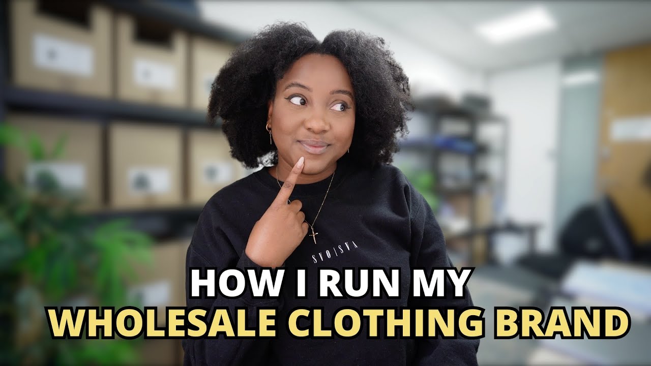How I Run My Wholesale Clothing Brand | Clothing Brand Owner