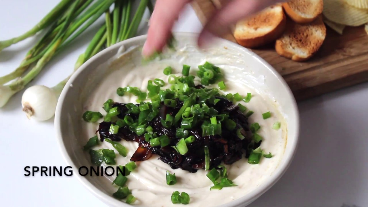 Caramelised onion dip