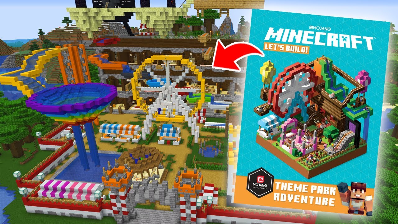 Building a Minecraft Theme Park the RIGHT way (According to Mojang)