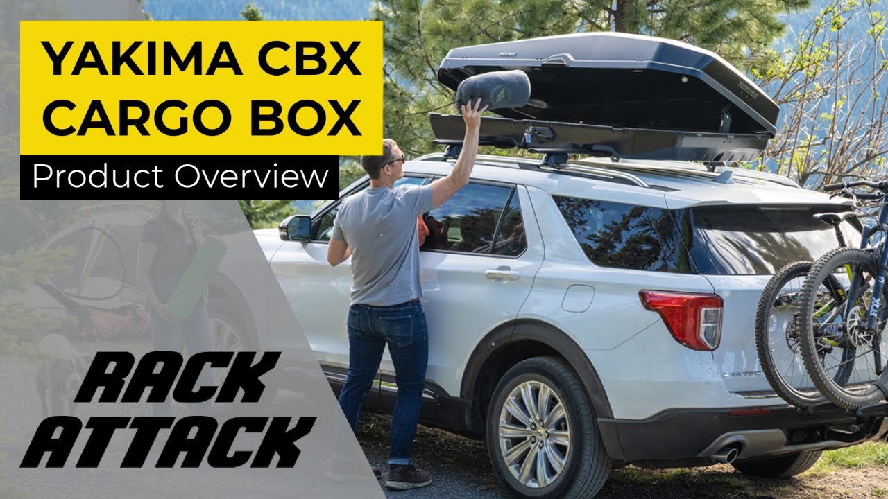 Yakima CBX Premium Rugged Roof Top Cargo Box Overview