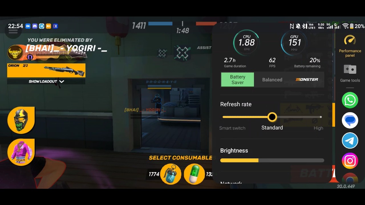 GUNS OF BOOM 💣🔥 | SWITCHED TO 60 FPS MID-GAME 🎮😅 | -I AM BATMAN- MVP 🏆 | GR00T WP 🙌