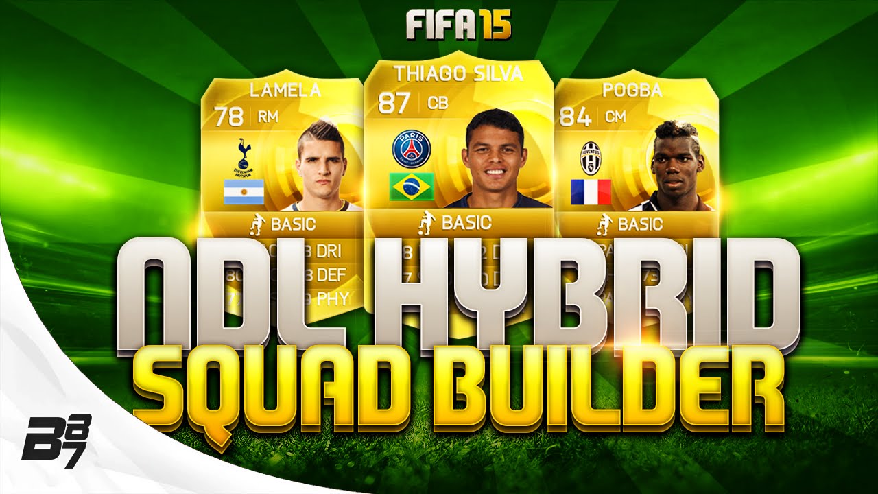FIFA 15 | 100K SUPER NDL HYBRID SQUAD BUILDER w/ UP POGBA