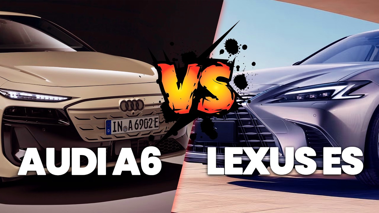 Audi A6 vs Lexus ES Battle of The Luxury Sedans