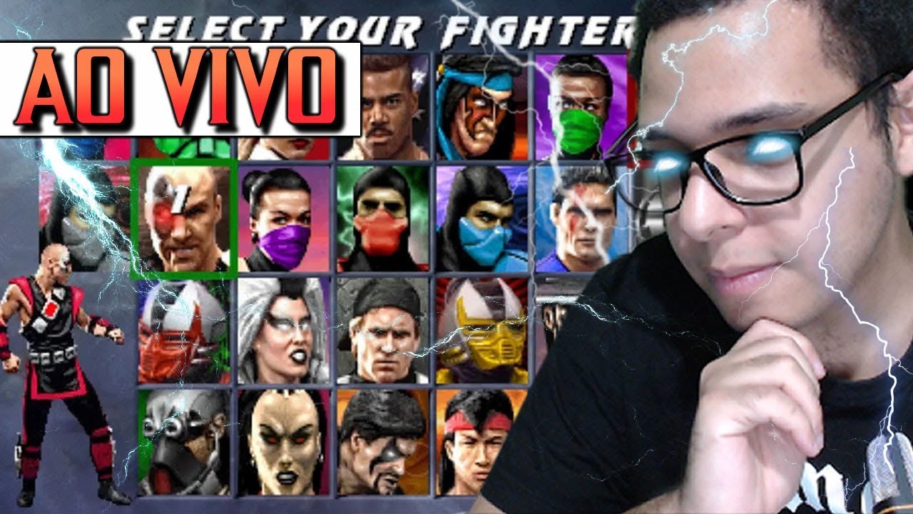 🔴 Rumo A Zerar Com Todos Os Personagens Em Ultimate Mortal Kombat 3 - (Serie No Block) Hd