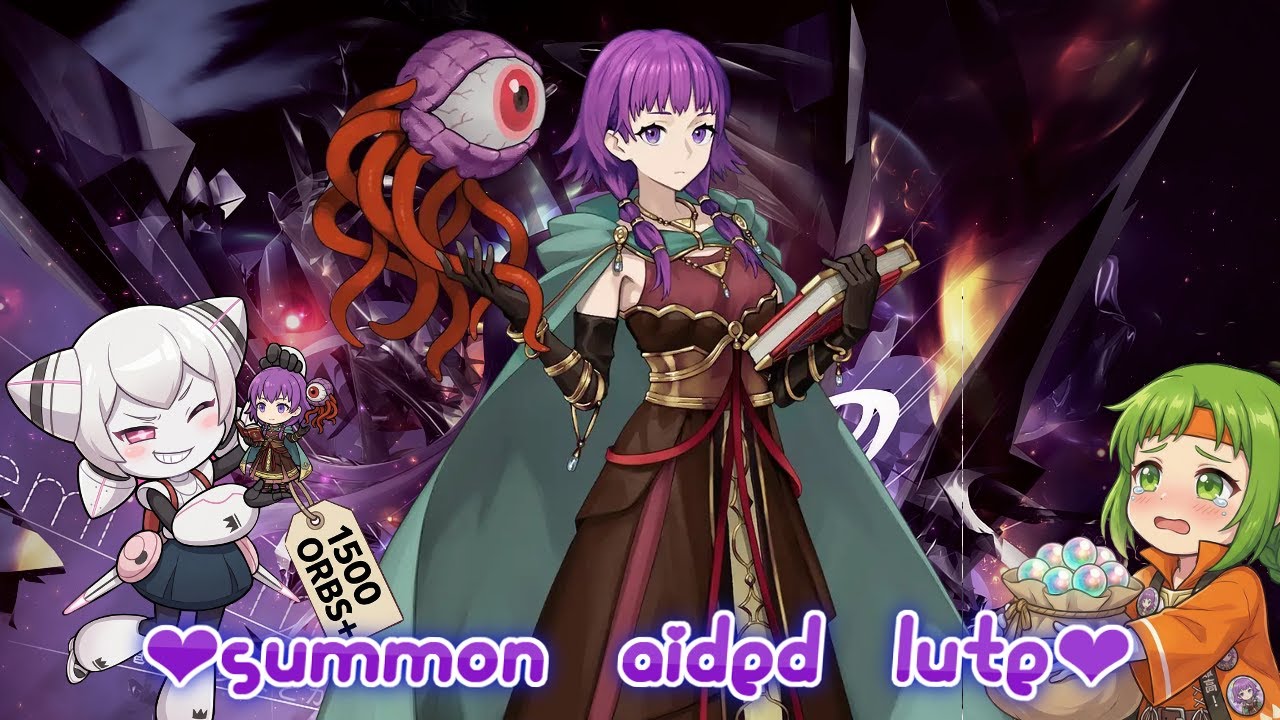 Fire Emblem Heroes Summoning Aided Lute Part 1 (objective +10)