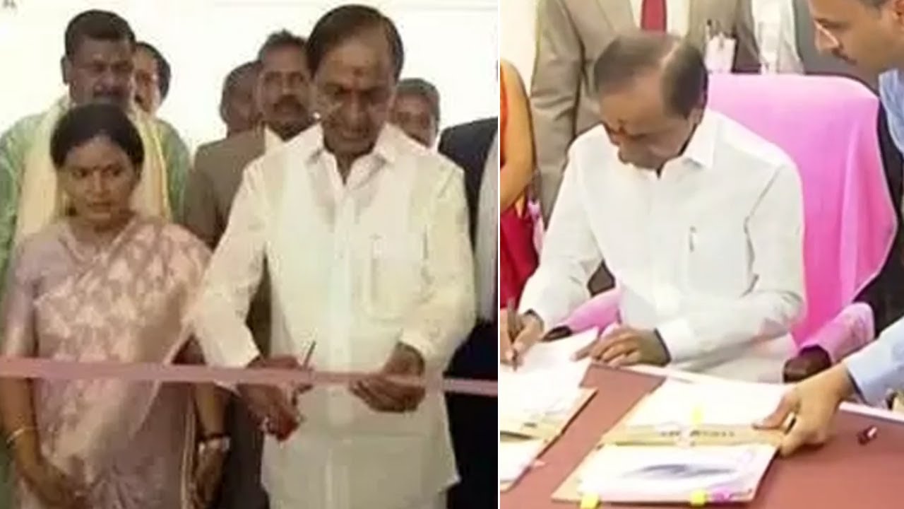 CM KCR Inaugurated New Secretariat | BR Ambedkar Secretariat Opening | Manastars