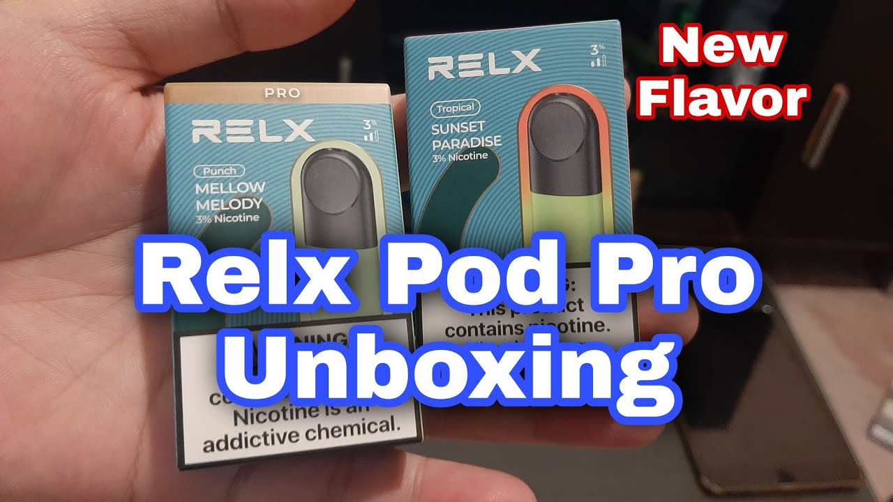 Relx Pod Pro Unboxing (Melon,Guava flavors) - Bayabaz Tv