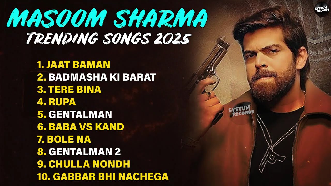 Masoom Sharma Banned Songs 2025 | Top 10 Hit Song | Latest Haryanvi Song | New Haryanvi Song
