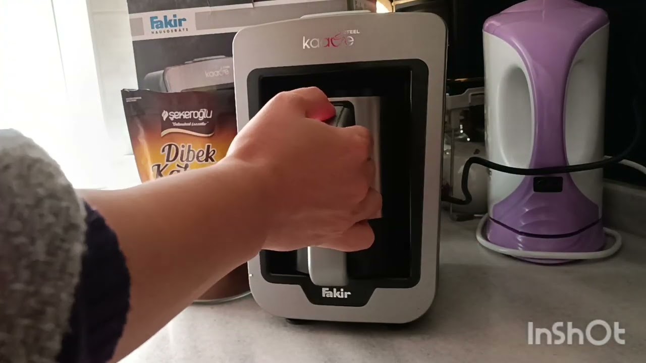 Fakir Kaave Steel Gri Çelik Türk Kahve Makinası Deneyimi|Dibek Kahve Yaptım|Deneme Yanılma Editsiz