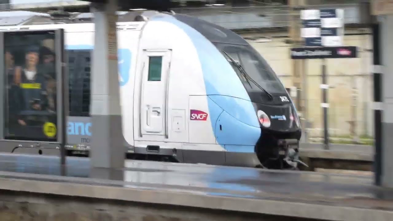 Pont Cardinet : Passage de trains compilation