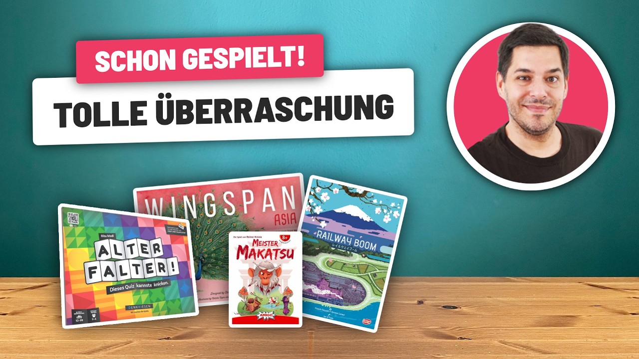 Kurz-Fazit zu neuen Brettspielen !