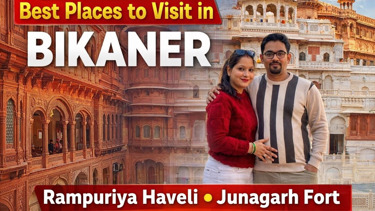 Junagarh Fort History & Rampuria Haveli a Architectural Masterpiece | Bikaner, Rajasthani Trip EP. 3
