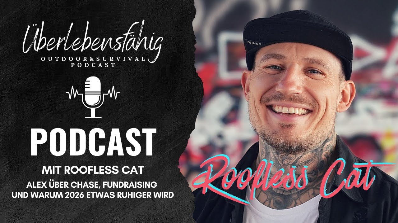 Roofless Cat ist Überlebensfähig - Alex über Chase, Fundraising und ganz viel Fahrrad-Wahnsinn