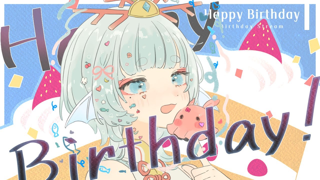 【誕生日】203歳の誕生日🐟️【波綾セナ】