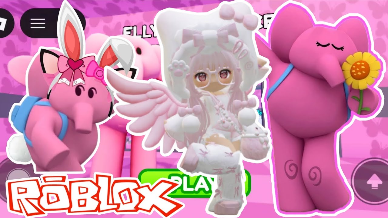 ROBLOX Elly prison run 💔😭🍭💕 #gameplay #roblox #pocoyo #elly
