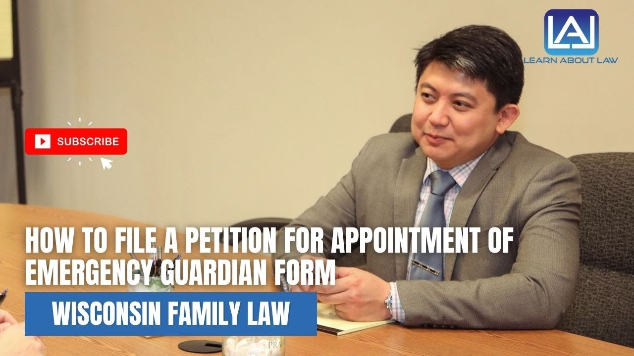 How to File a Petition For Appointment of Emergency Guardian Form