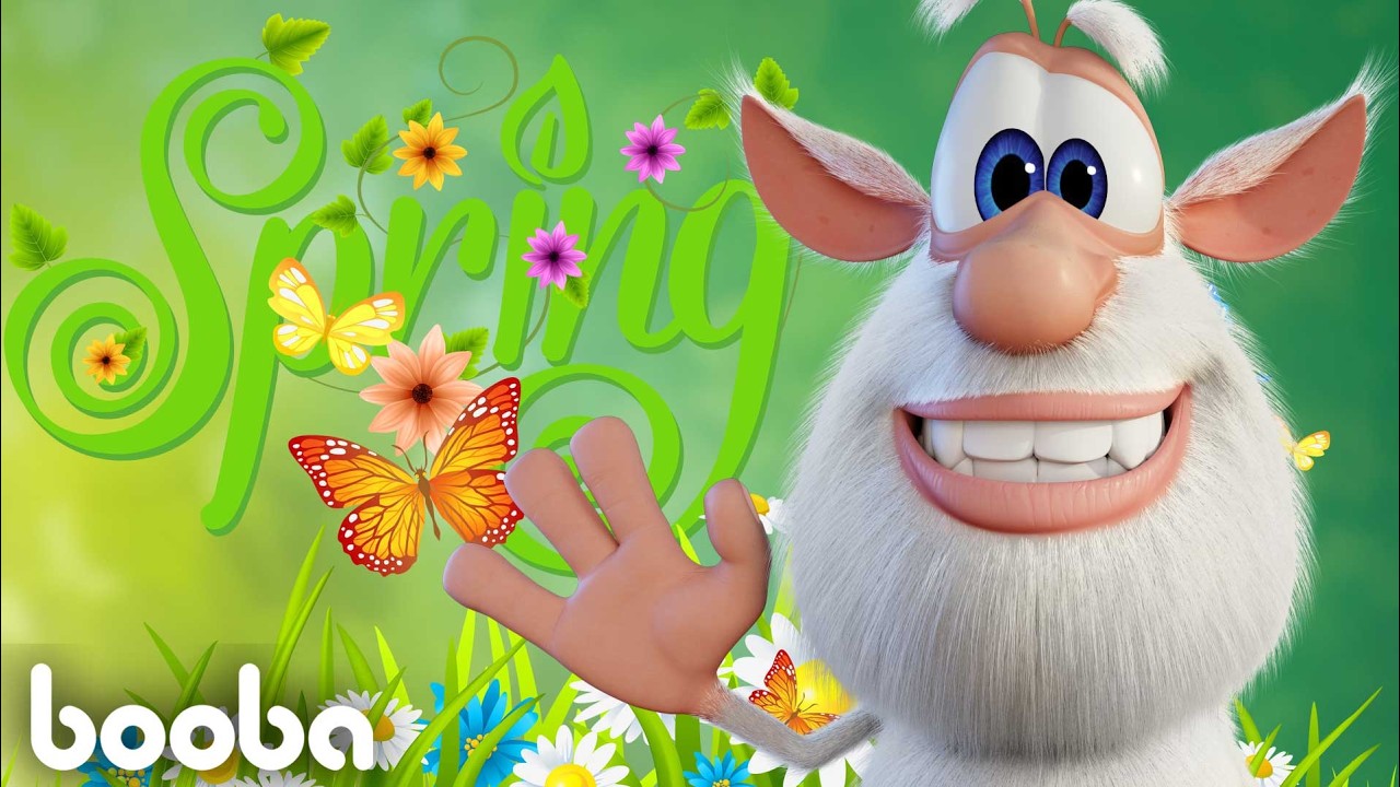 Booba 🌸 Początek Wiosny! | Wesołe Przygody 🍿 Super Toons TV Bajki Po Polsku