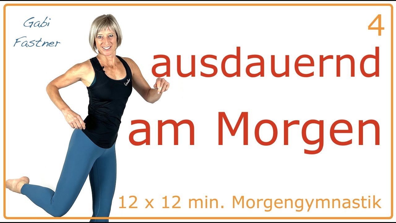 4/12🌼12 min. ausdauernd am Morgen | ohne Geräte, im Stehen