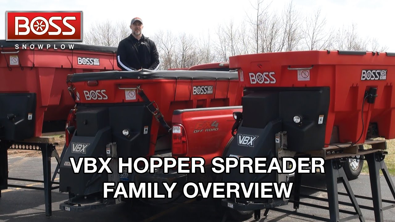VBX Hopper Spreader Family Overview | BOSS Snowplow |