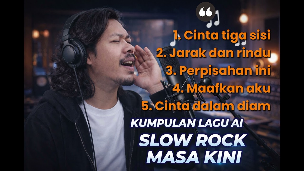 Slowrock terbaru AI version, Cinta tiga sisi