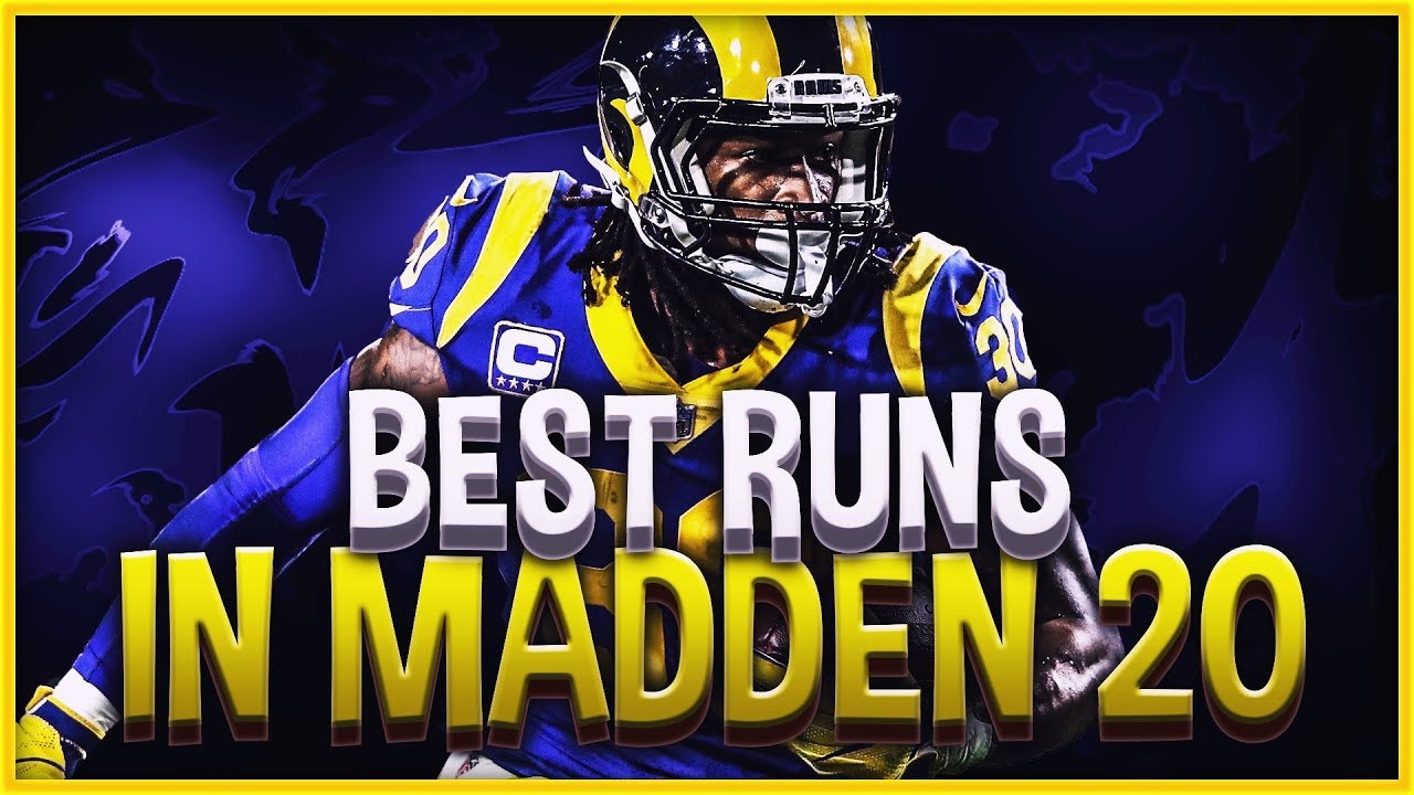 THE BEST RUN PLAYS IN MADDEN 20