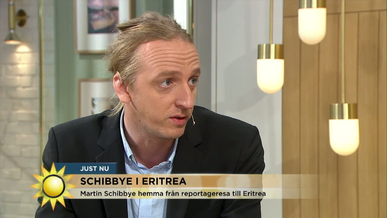 Martin Schibbye: Därför återvände vi till Eritrea - Nyhetsmorgon (TV4)