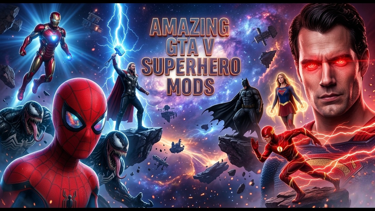 GTA 5 Superhero Fight Live Stream!