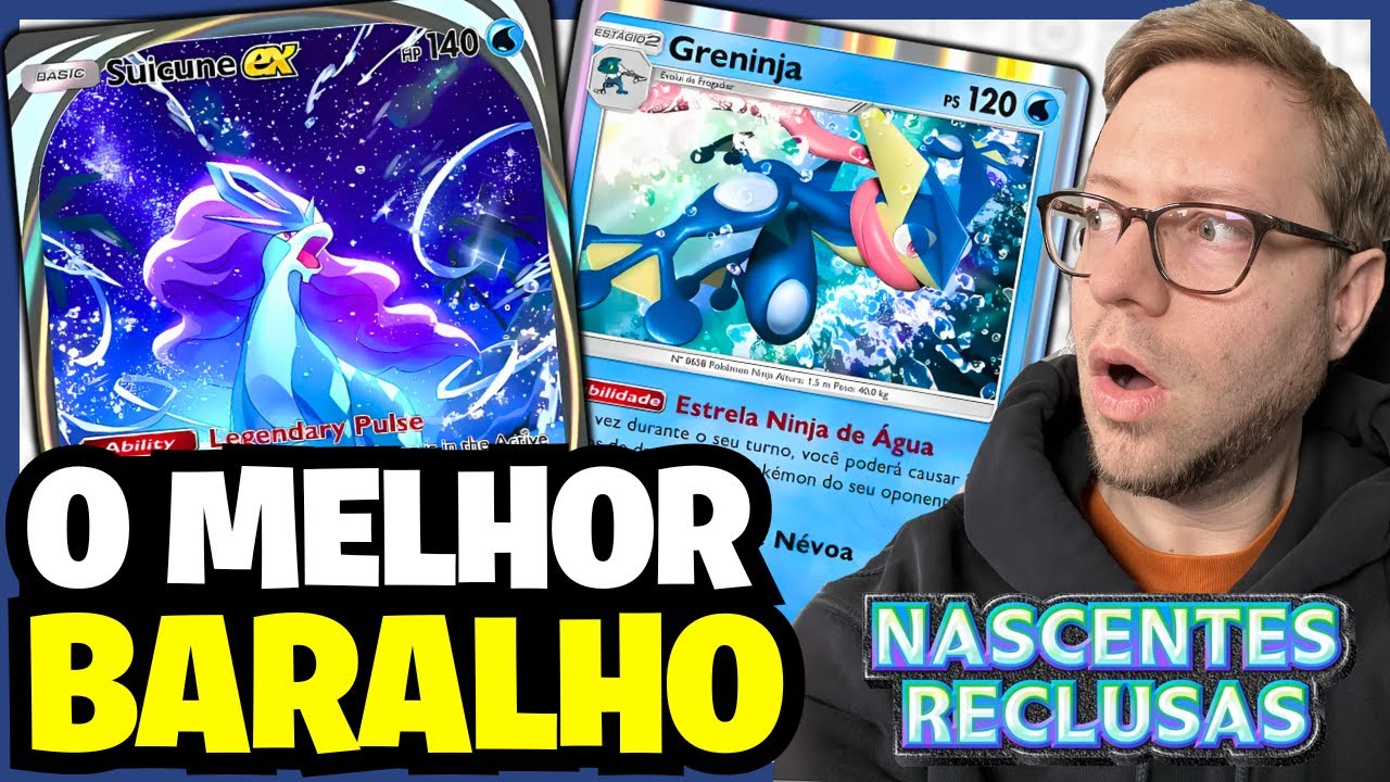 SUICUNE com GRENINJA é o MELHOR DECK (até agora) de Pokémon TCG Pocket | Nascentes Reclusas