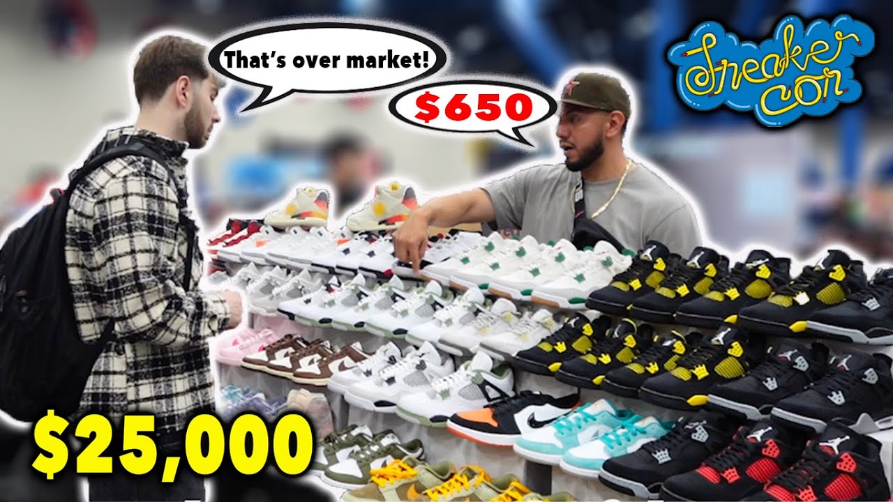 ВЫДАЧА 25 000 ДОЛЛАРОВ НА SNEAKER CON HUUSTON