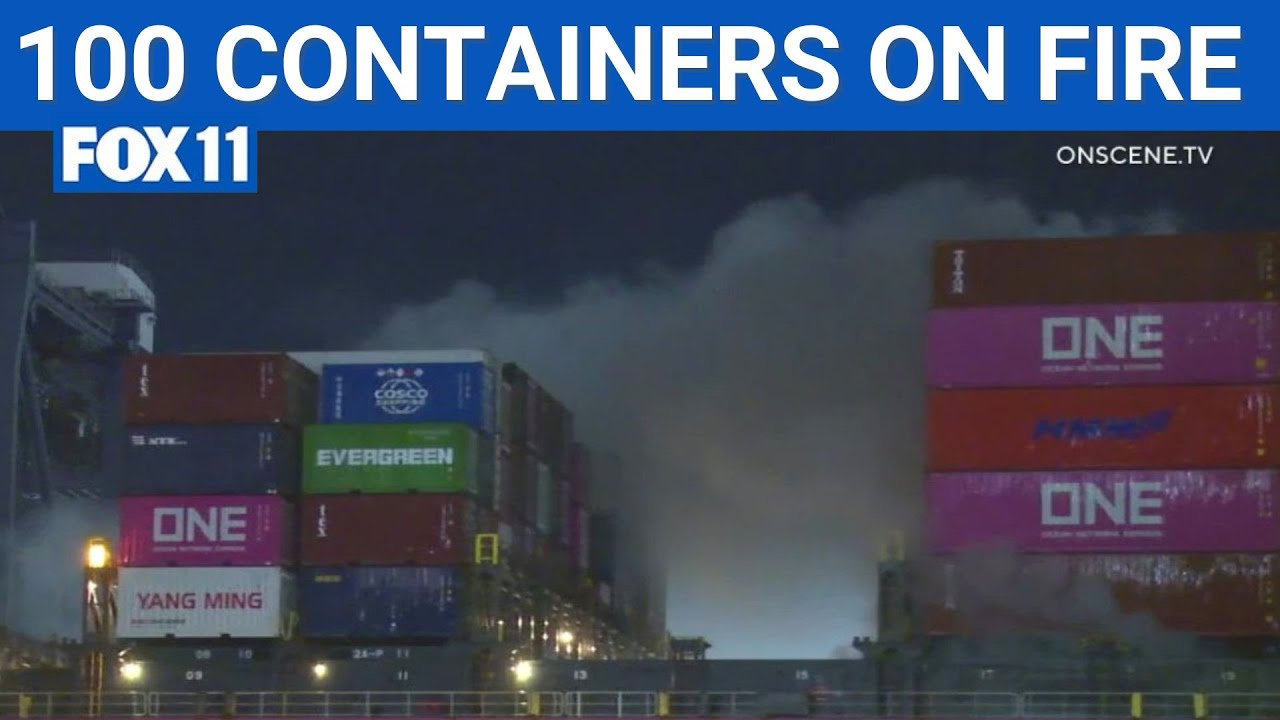 Fire continues to burn at Port of LA  | FOX 11 LA
