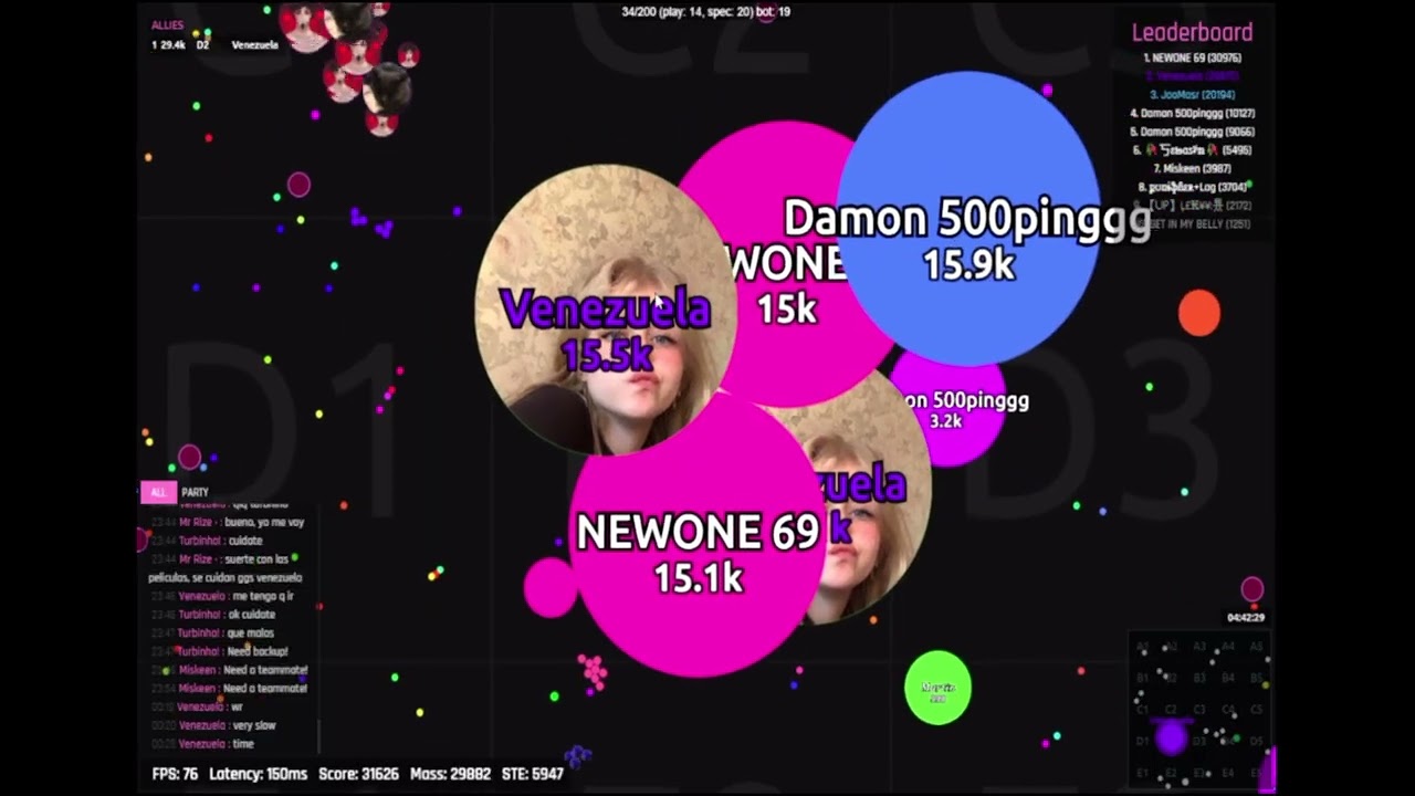 NOOBS vs PROS //SENPA.IO// (short)