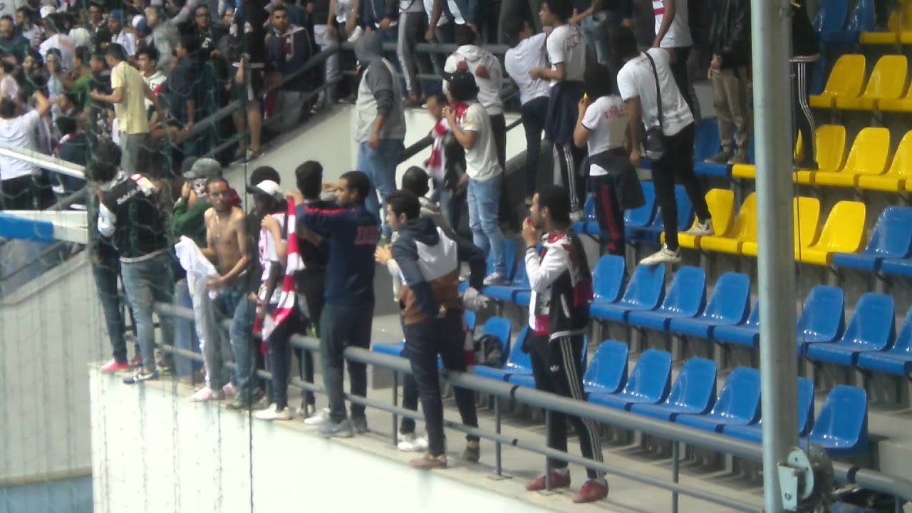 الوايت نايتس يجبر التراس اهلاوى على الصمت . (انتوا يا قرود). 11\12\2015