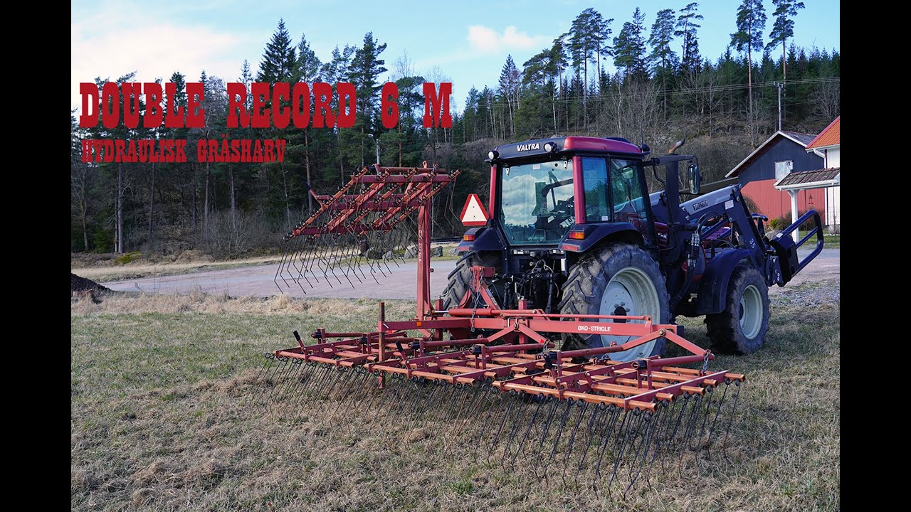 Gräsharv Double Record 6m | Ingemars Maskiner
