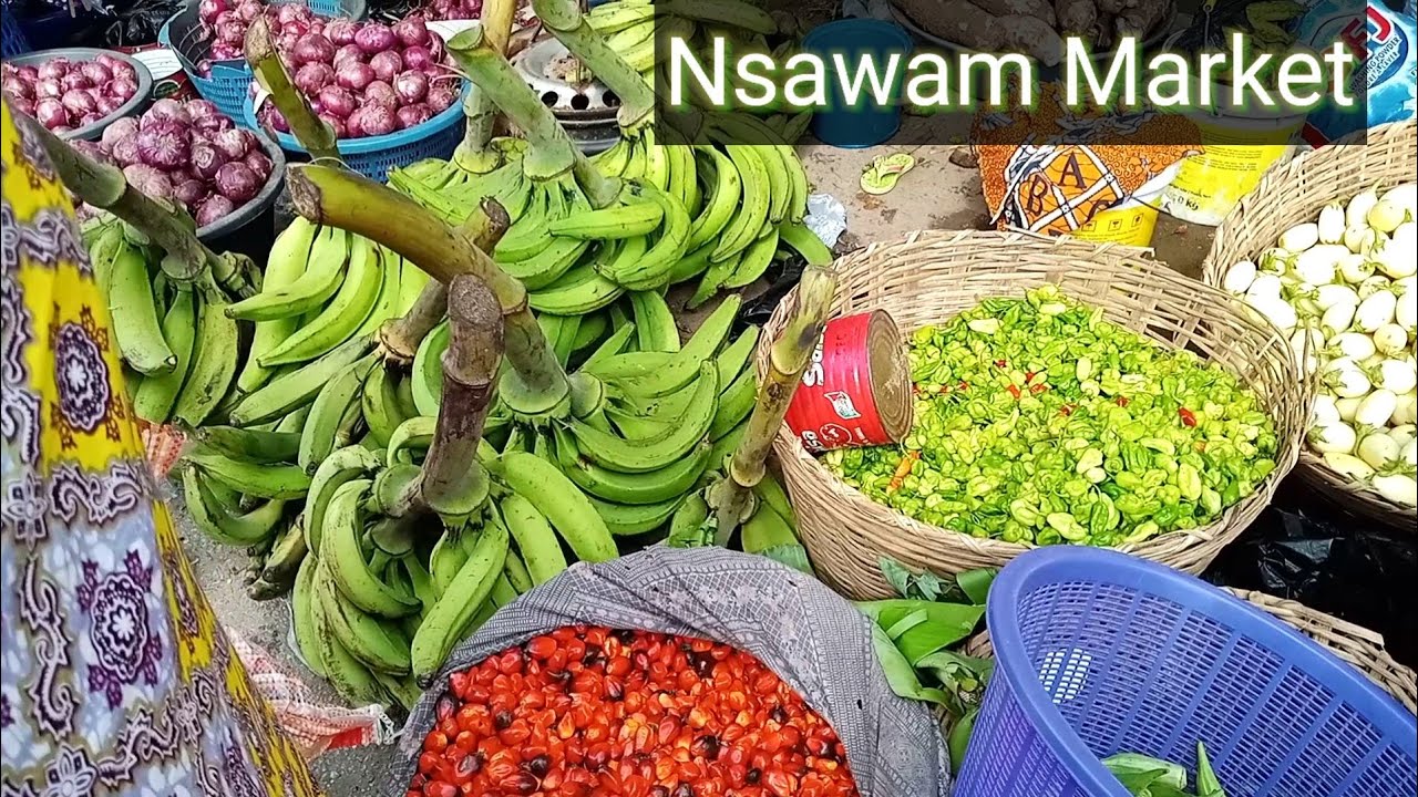 Let's Visit The Nsawam Market
