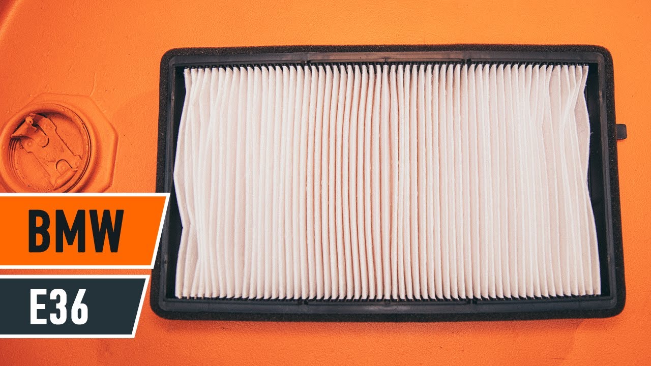 Cómo cambiar los filtro de polen en BMW E36 [VÍDEO TUTORIAL DE AUTODOC]