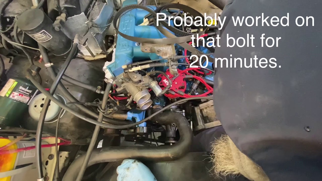 How to replace a 5.8L F-150 Water pump