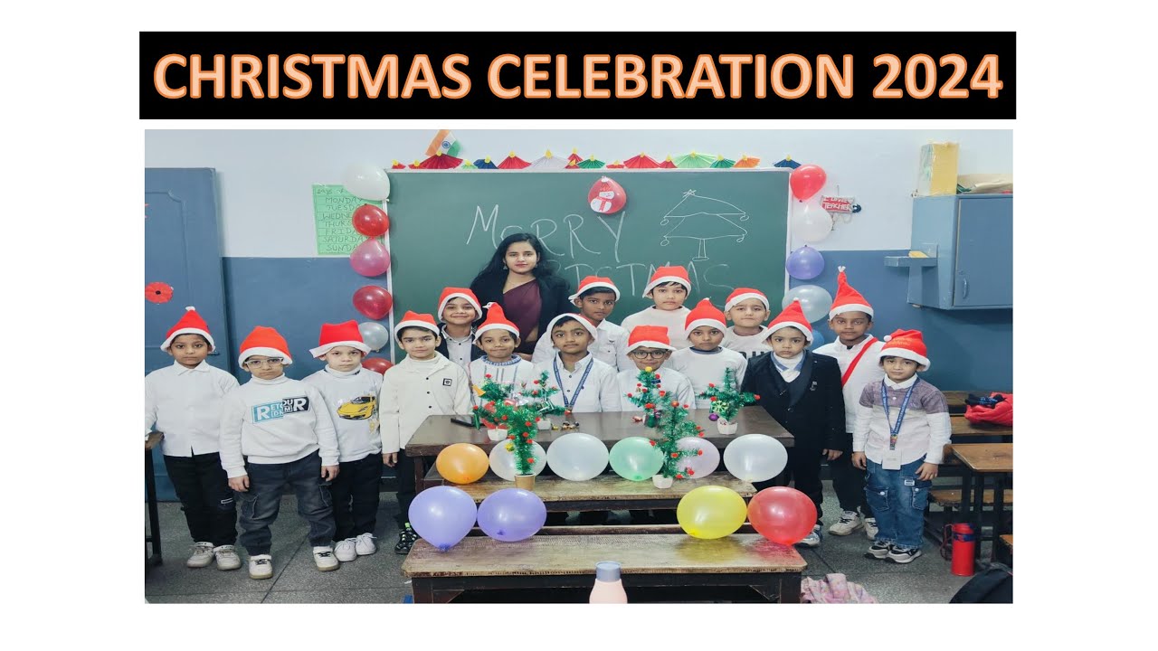 Christmas Celebration 2024 at Fahan International School B-3 Yamuna Vihar Delhi-53