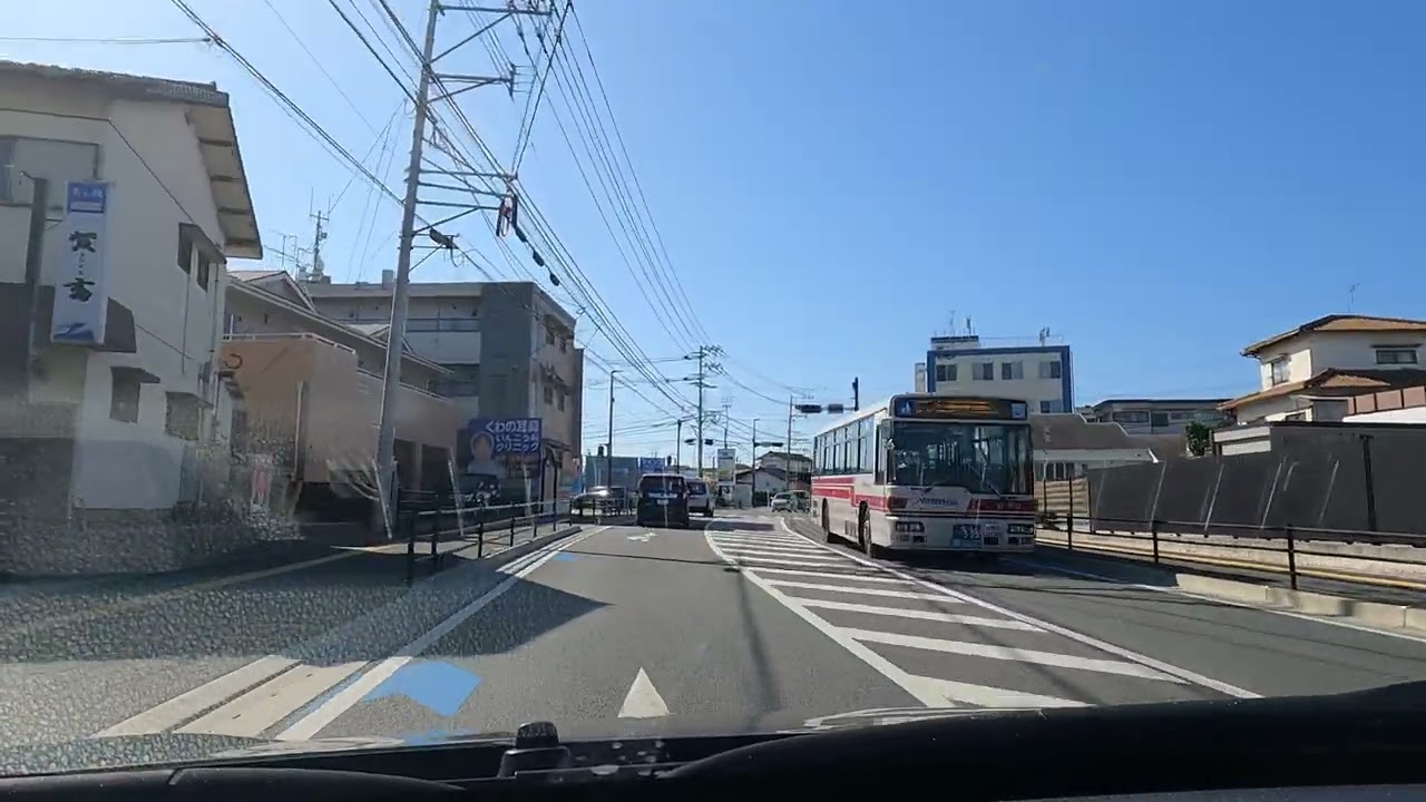 西鉄バス　赤間　9121