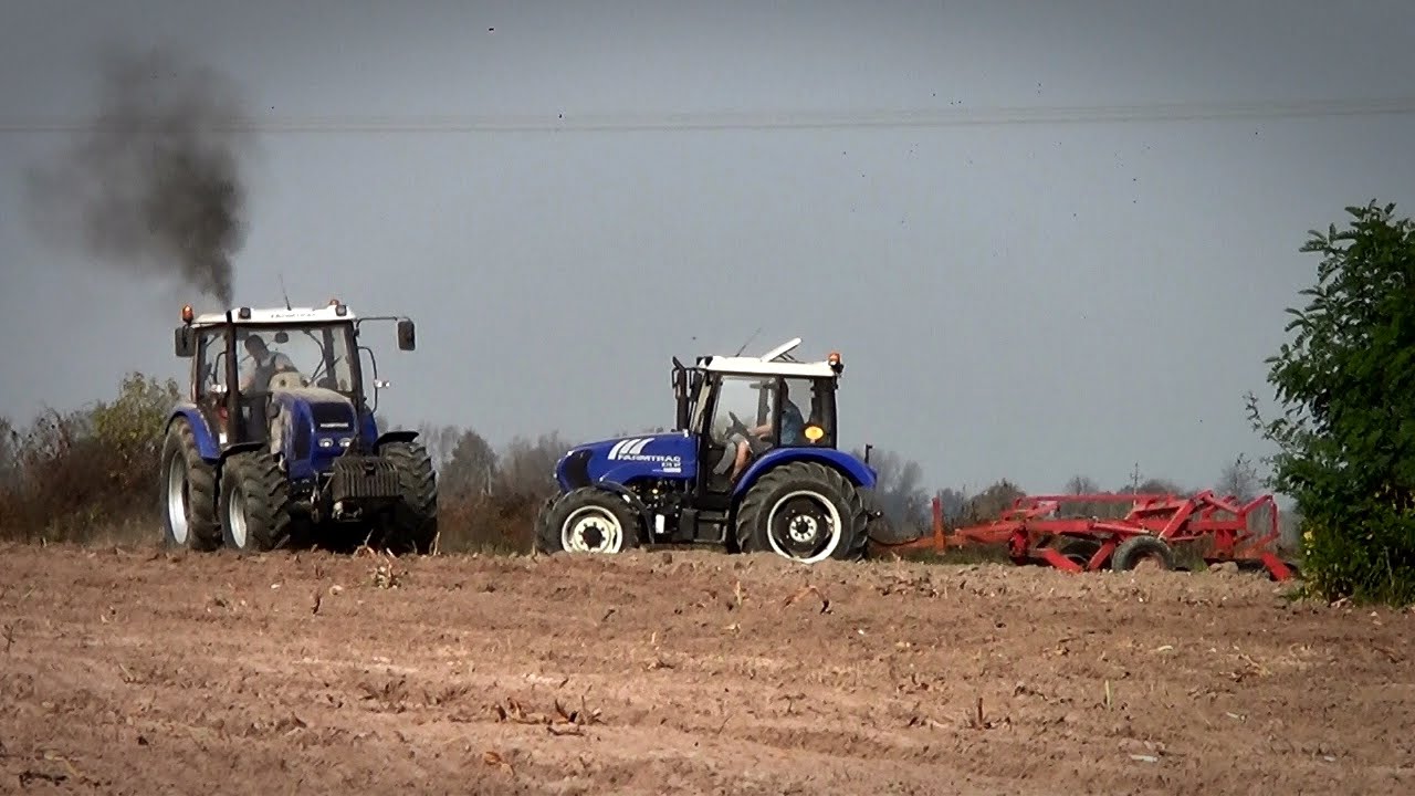 Orka po kukurydzy 2014 ☆ Farmtrac 7110 & 675 ㋡ MafiaSolec