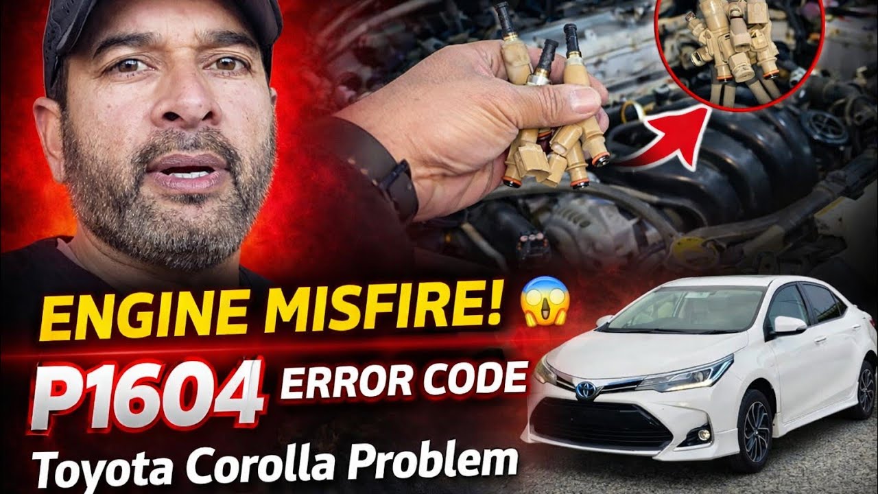 #TOYOTA GRANDE MIFIRING N GIVING CODE #P1604 - LETS SEE WHAT CAN BE DONE