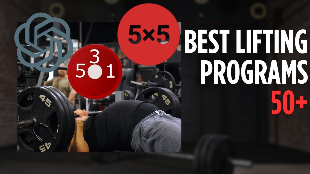 Best Powerlifting Programs for Men over 50 | StongLifts 5x5 vs 5/3/1 vs ChatGPT