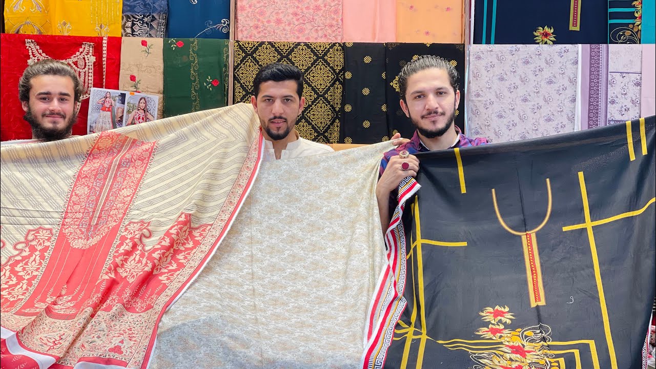 Pure Printed Swiss Lawn Orignal/Printed Orignal Calassic Lawn/New Collection 2021 By Syed Abbas