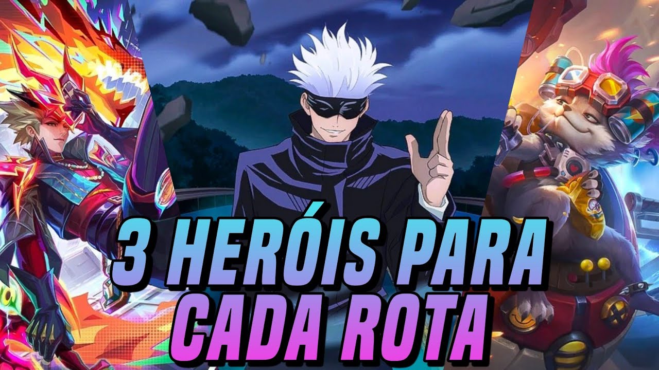 Os 3 MELHORES heróis que EU Recomendo em Cada Rota (Maio 2025)